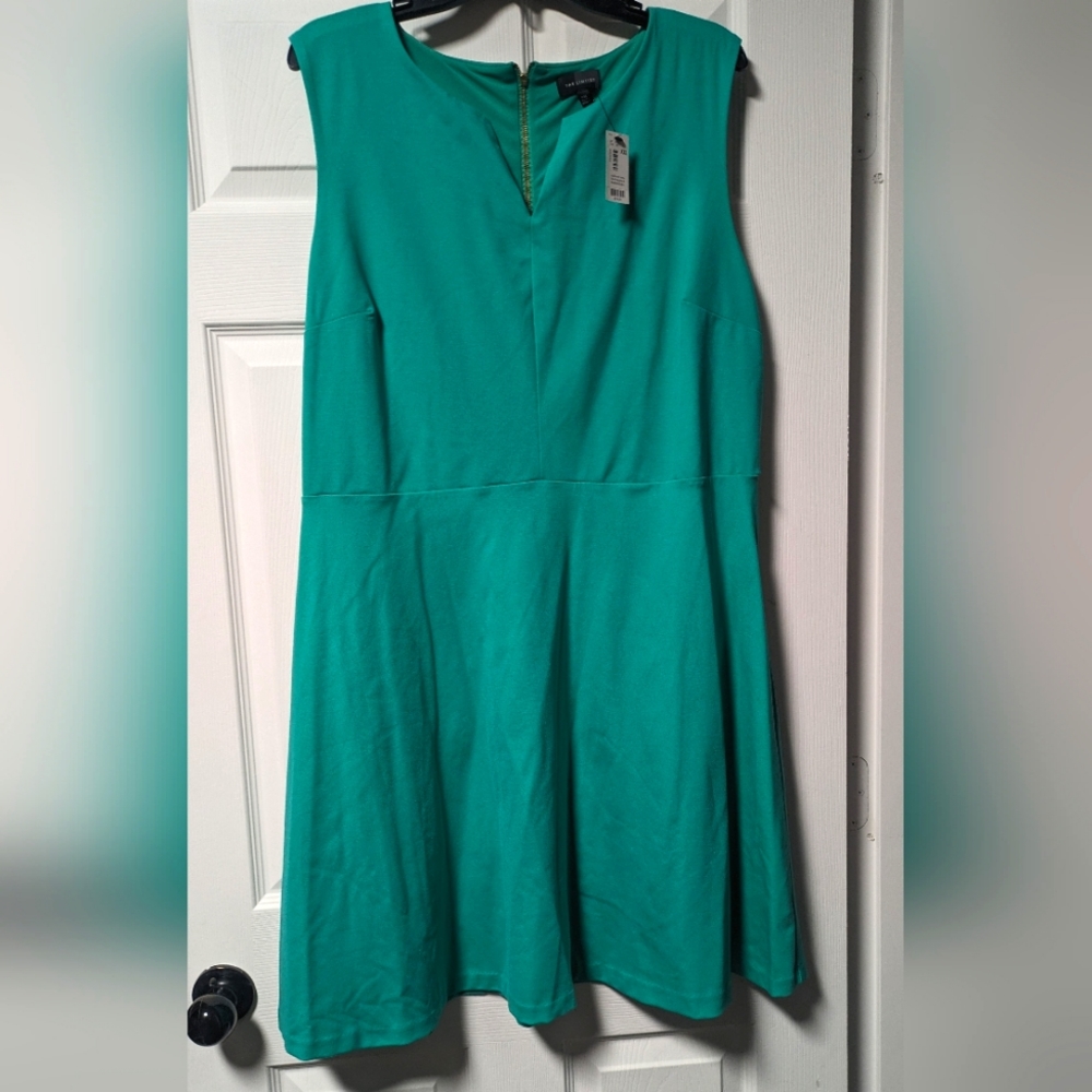 THE LIMITED Green Midi Dress